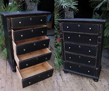 ? WOW! Lovely, Large & Rare Old Antique Victorian Pine Chest Drawers/ Tall Boy