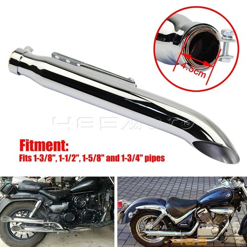 Chrome exhaust muffller pipe - chrome,