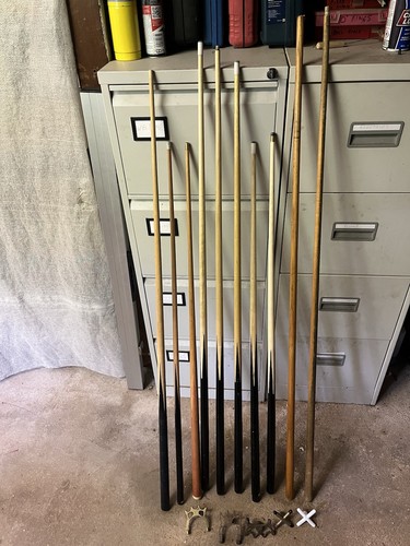 Snooker pool cues plus brass - snooker/,