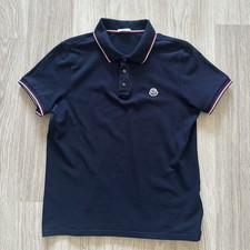 Moncler Men’s Black SS Polo
