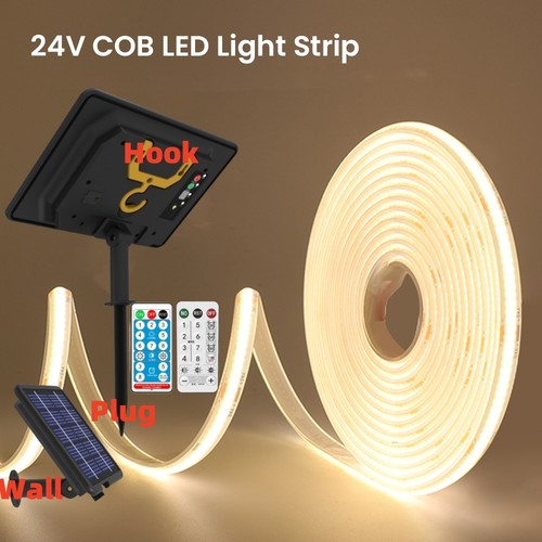 Solar garden led strip lights - solar,
