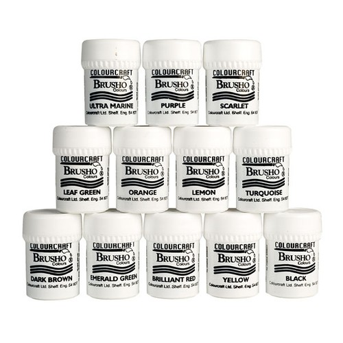 Colourcraft brusho pack - brusho,