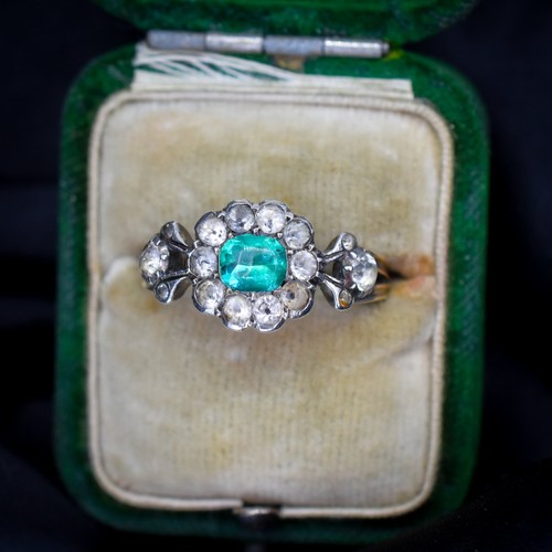Antique georgian green - green, paste