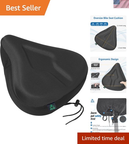 Stylish gel bike seat - stylish,