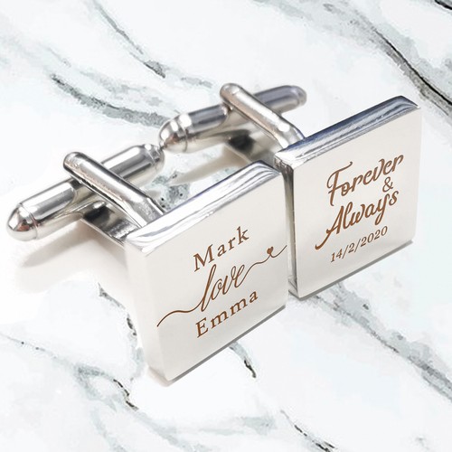 Personalised men cufflinks - men's,