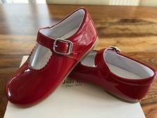 Andanines Mary Jane Red Patent