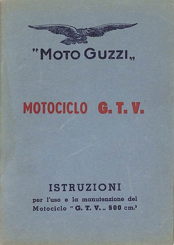 Moto guzzi 500cc - 500cc, g.t.v