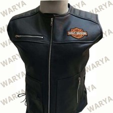 Men's Genuine Motorcycle Black