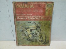 Yamaha Sixteener Special FS1-E Haynes Manual 1972 onwards Used Tatty Condition