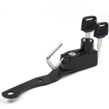 Motorcycle Helmet Lock For