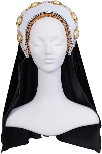 Tudor french headdress anne - french,