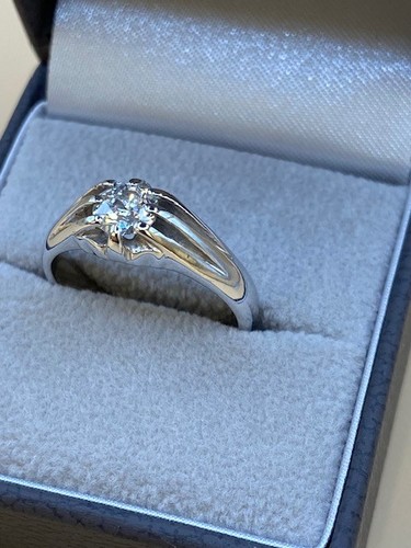 Stamped 18ct ngco diamond - stamped,