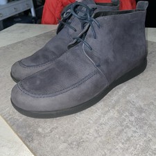 Moshulu Kerry Suede Navy Mens Ankle Boots UK 7