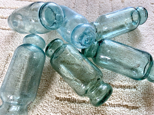 Vintage japanese glass - glass, fishing
