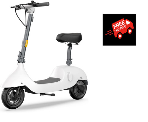 Beetle electric scooter - electric, seat