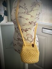 Bucket bag  Handmade crocheted
