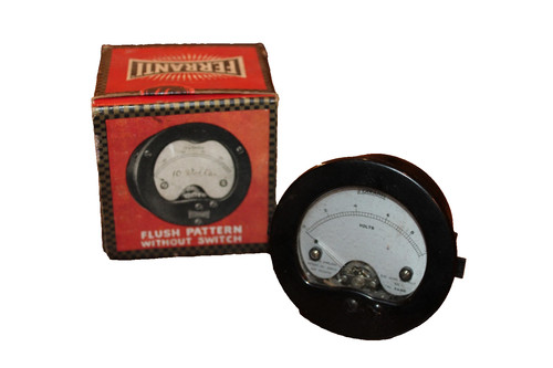 Vintage ferranti volt meter - volt,