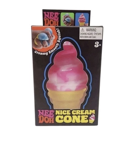 Ice cream shaped stress relief - ice,