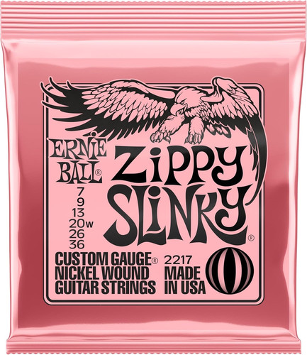 Ernie ball zippy slinky nickel - ball,