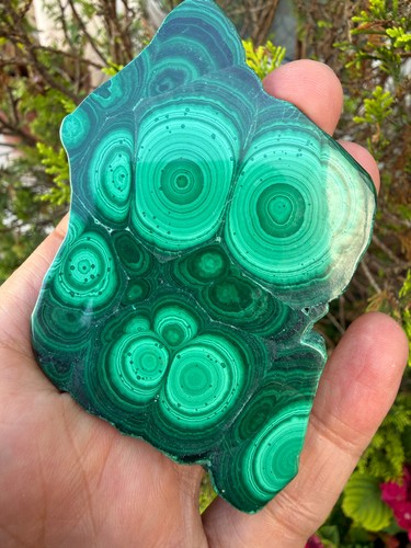 Malachite crystal freeform - malachite,