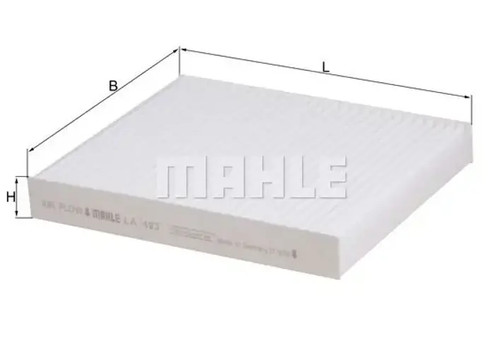 Cabin filter particulate - cabin,