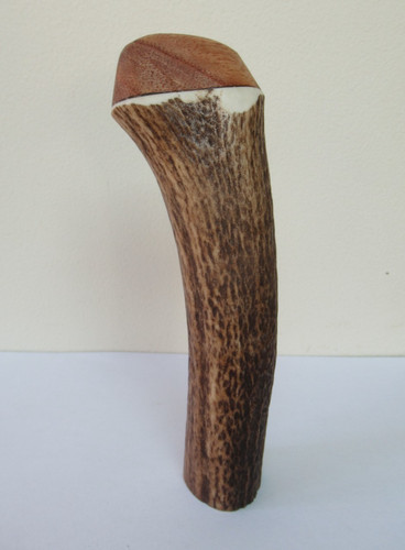 Red deer stag antler roll - red,
