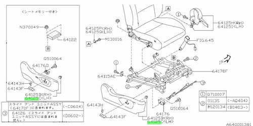 Cover hinge front seat - cover,