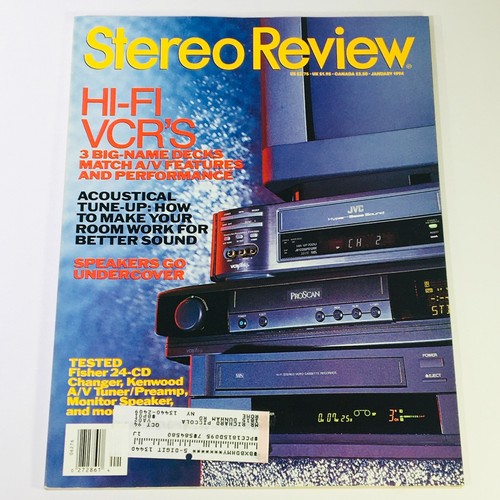 Stereo review magazine january - stereo,
