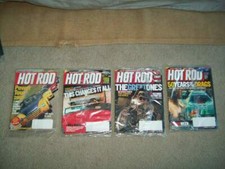 4 "SEALED" HOT ROD Mags
