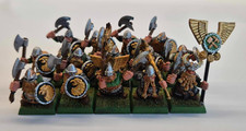 Warhammer Dwarf unit, painted