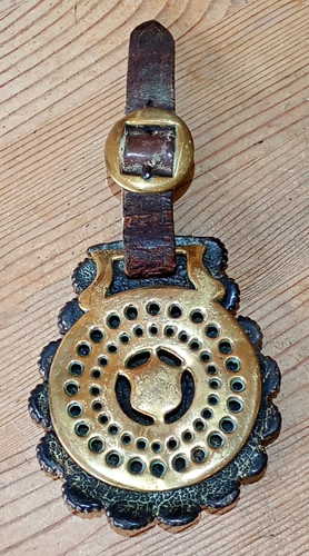 Horse brass inch long - horse,
