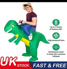 Inflatable Green Dinosaur