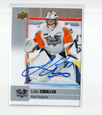LUKE CAVALLIN autographed