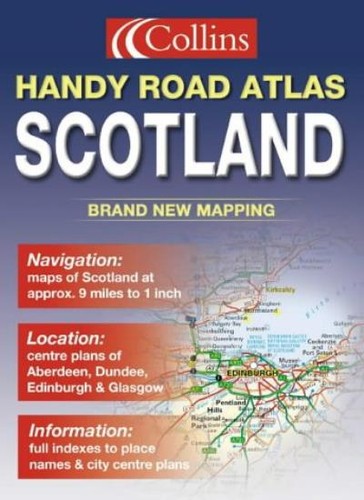 Handy road atlas scotland - atlas,