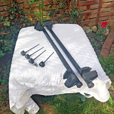 Thule Black Lockable Roofracks.