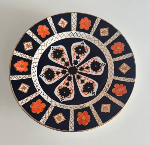 Royal crown derby plate - crown,