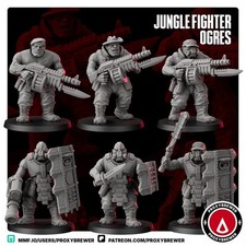 Jungle Fighters Ogres Tabletop