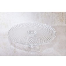 Large Glass Display Cake Stand