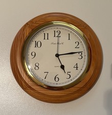 London Clock Co Pine Wall Clock