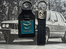 Two Mazda Keyrings Keychains MX5 CX30 CX60 CX80 Mazda2 Mazda3