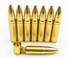 LOT OF 3 Gold Metal Bullet