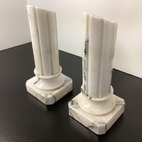 Vtg neoclassical marble column - neoclassical,