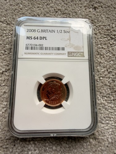 2008 gold half sovereign coin - 2008,
