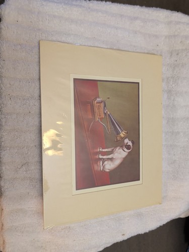 Vintage framed rca victor his - vintage,