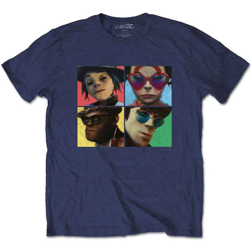 Gorillaz unisex shirt humanz - unisex, t-shirt