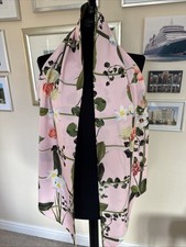 TED BAKER LONG SCARF ROSES
