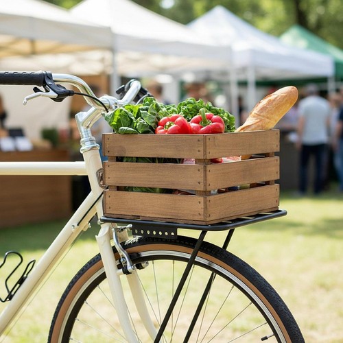 Bike front rack - bike, carrier