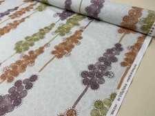 Printed curtain fabric by