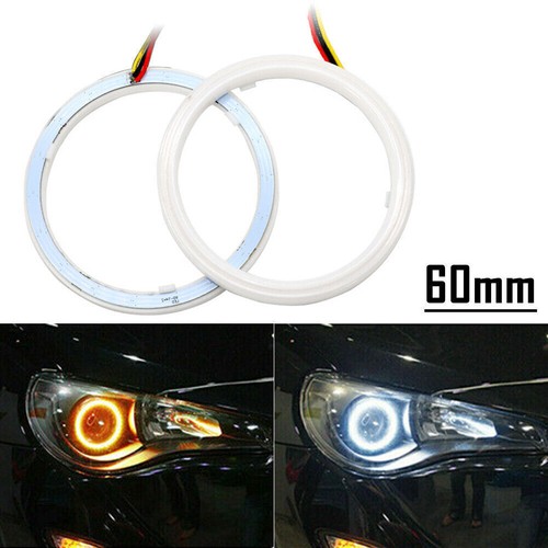 White amber switchback led - white,