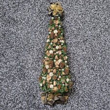 Christmas Tree Hanging Decoration / Door Decoration Pine Cones & Pearl Beads